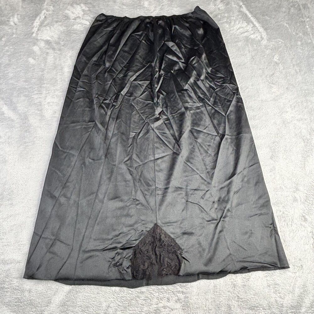 Vintage Montgomery Ward‎ half Slip Womens Medium Large Tall Lace Slip 90s